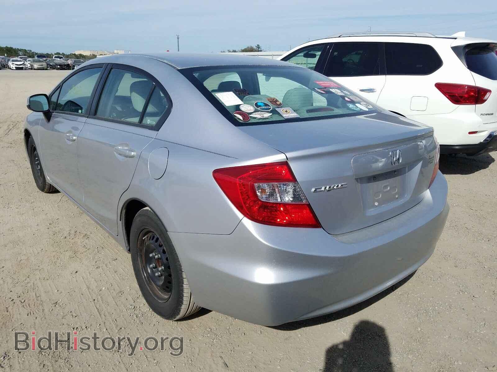 2012 HONDA CIVIC - VIN: 2HGFB2F51CH611448 - Фото 3
