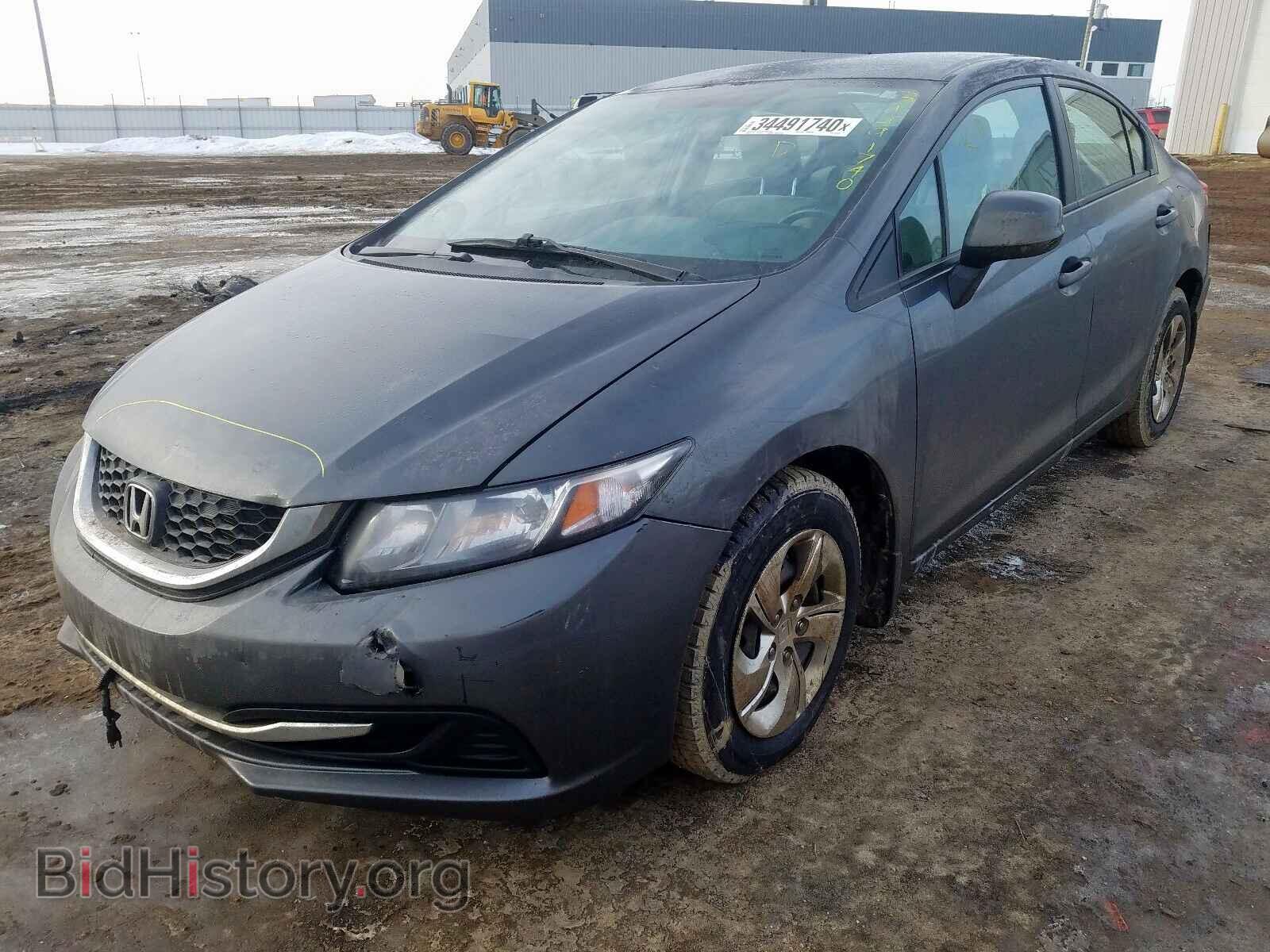 2013 HONDA CIVIC - VIN: 2HGFB2F45DH019432 - Фото 2