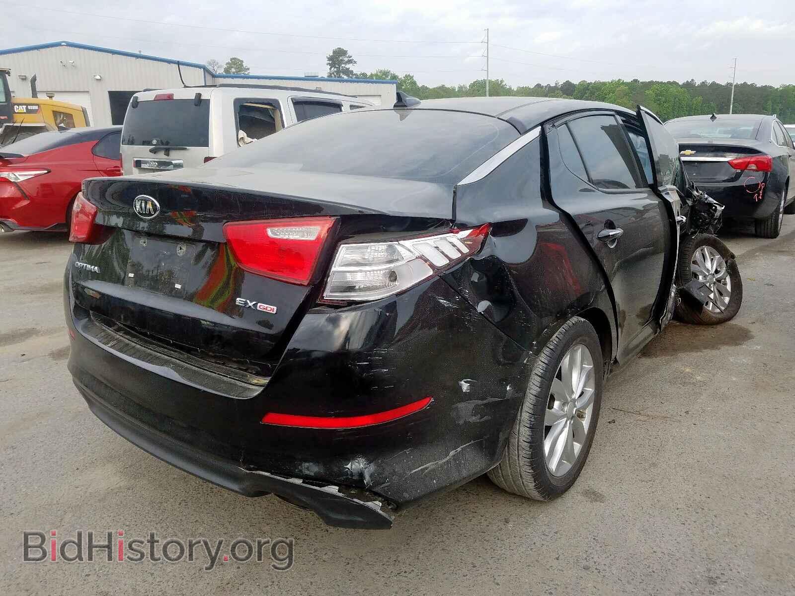 2015 KIA OPTIMA - VIN: 5XXGN4A71FG513896 - Фото 4