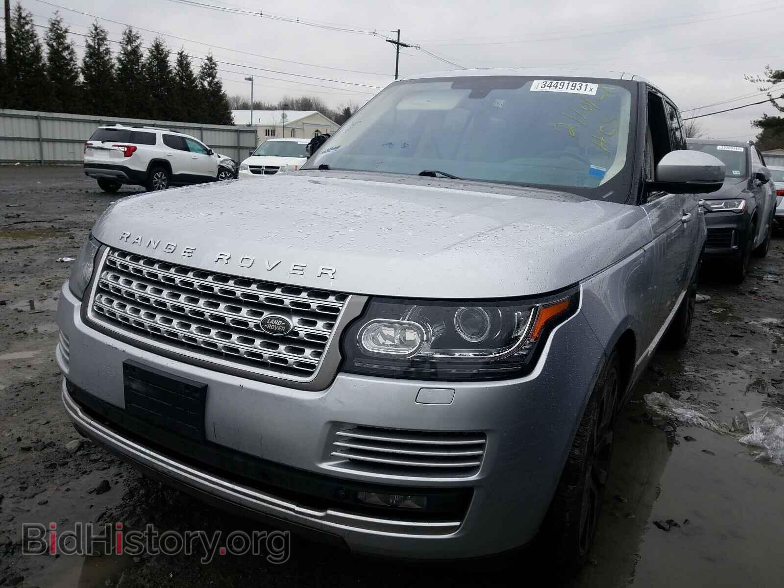 2015 LAND ROVER RANGEROVER - VIN: SALGS2TF5FA208083 - Фото 2