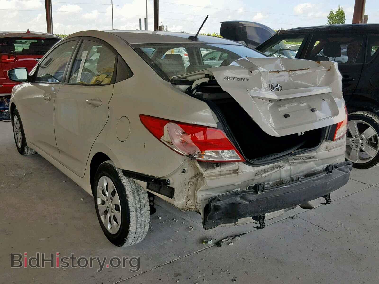 2016 HYUNDAI ACCENT - VIN: KMHCT4AE1GU060759 - Фото 3