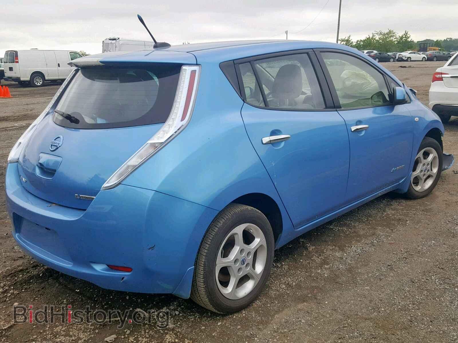 2012 NISSAN LEAF - VIN: JN1AZ0CP5CT017191 - Фото 4