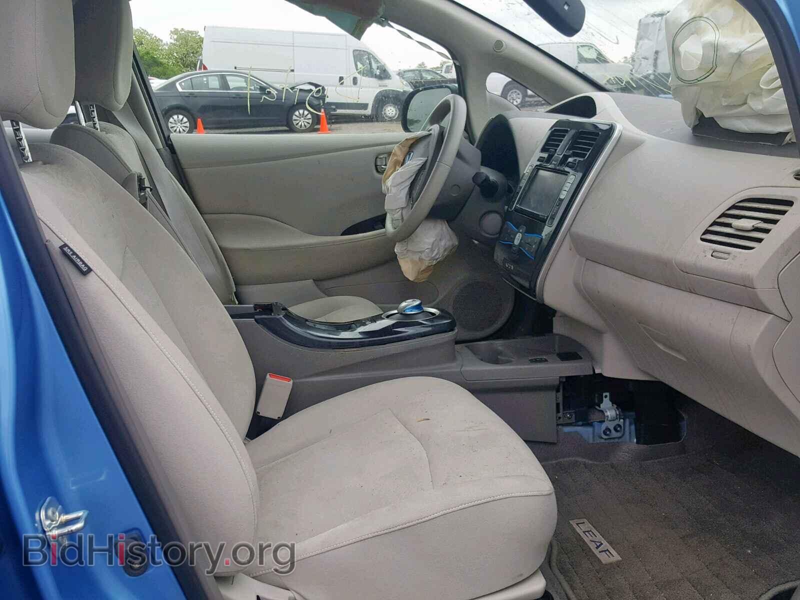 2012 NISSAN LEAF - VIN: JN1AZ0CP5CT017191 - Фото 5