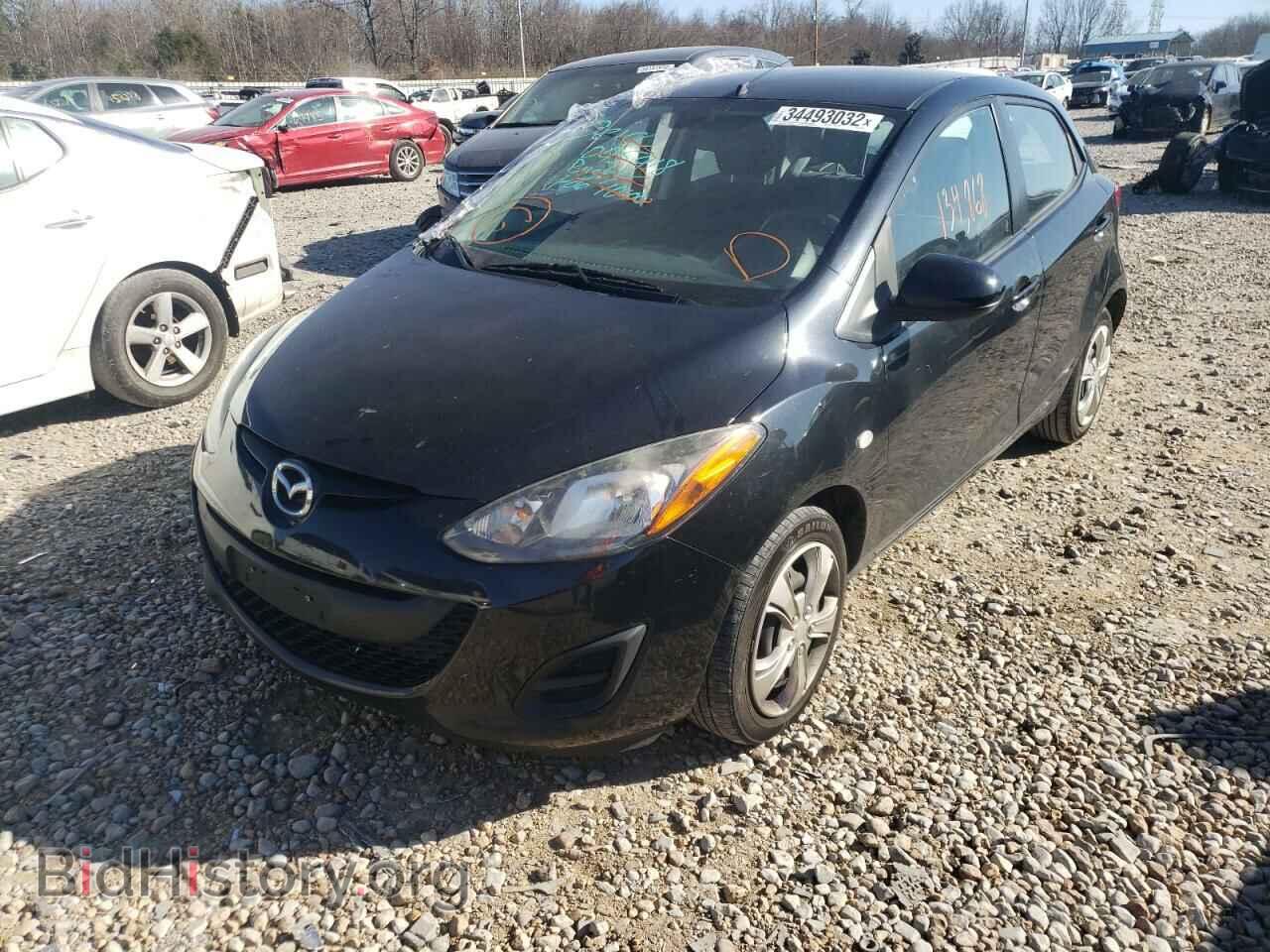 2014 MAZDA 2 - VIN: JM1DE1KZ8E0187290 - Photo 2