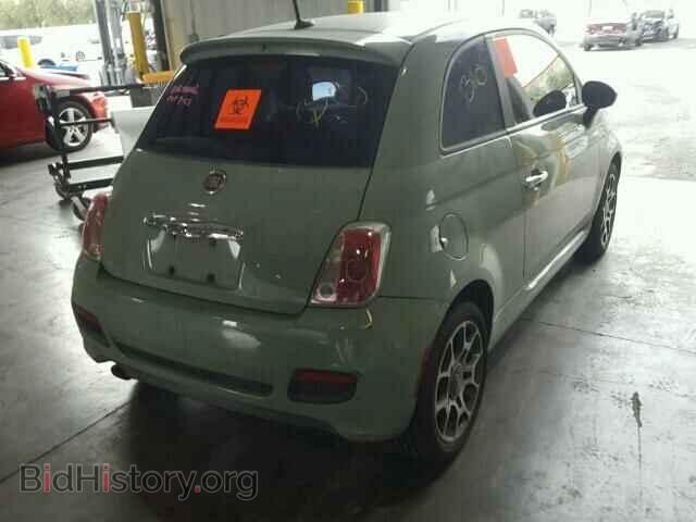 2012 FIAT 500 - VIN: 3C3CFFBR3CT103273 - Фото 4