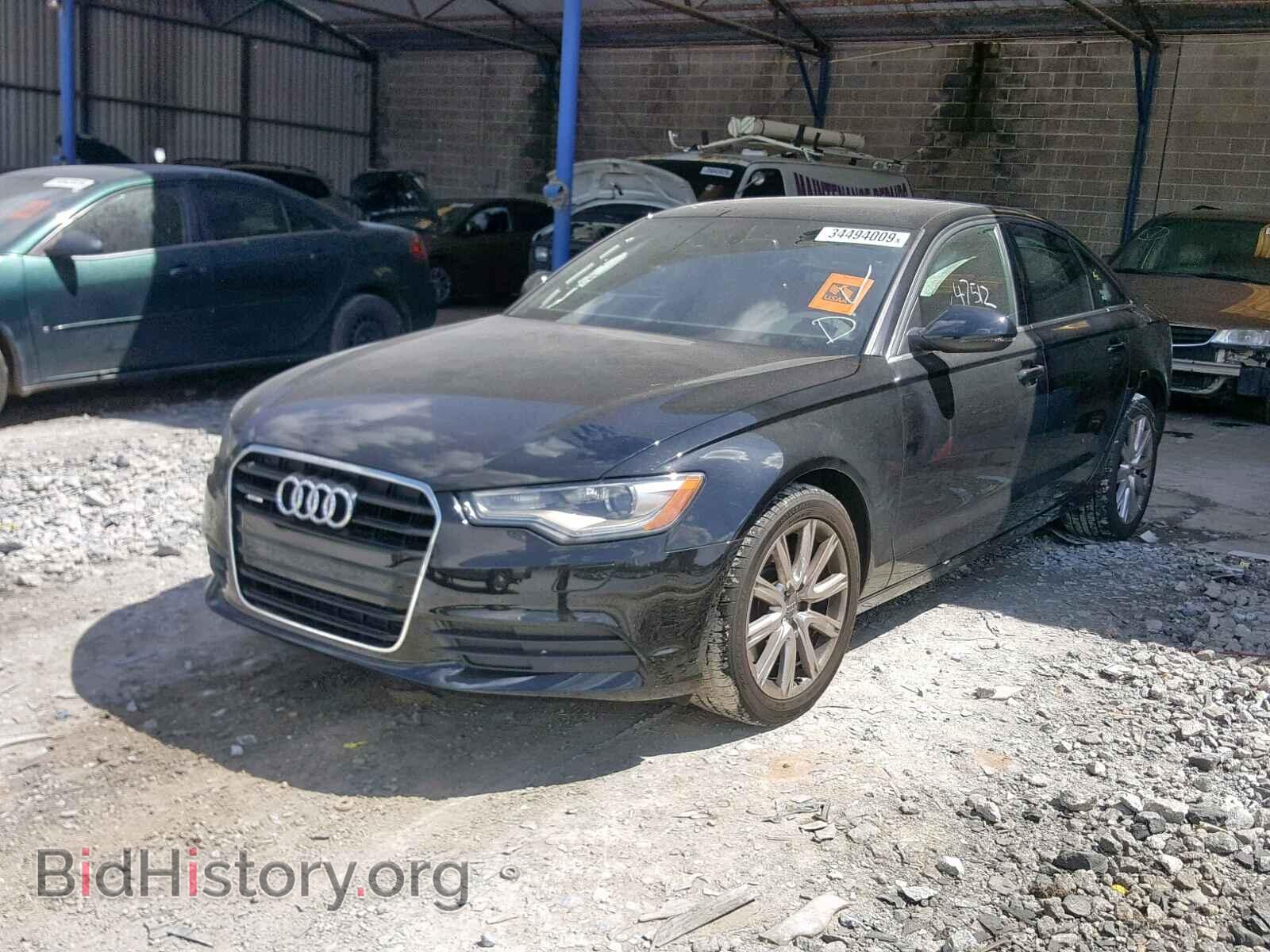 2014 AUDI A6 - VIN: WAUFFAFC0EN032602 - Photo 2