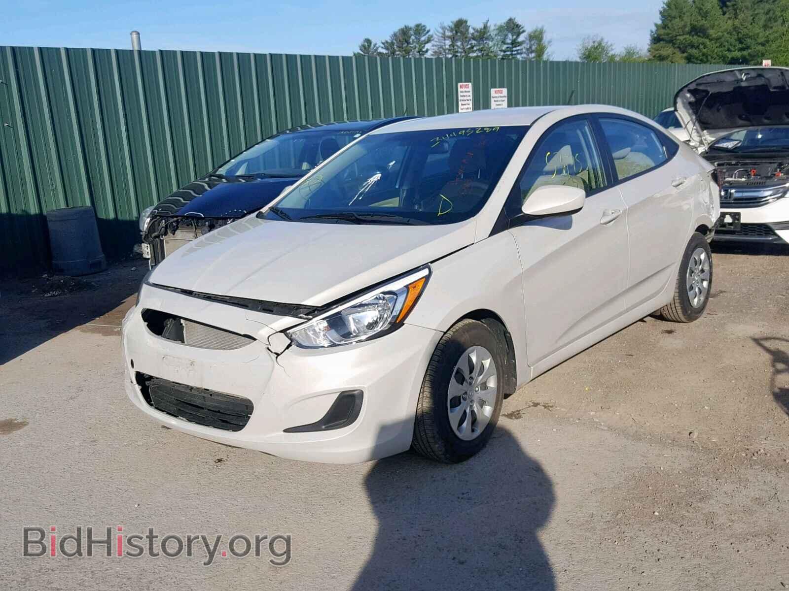 2016 HYUNDAI ACCENT - VIN: KMHCT4AEXGU130470 - Фото 2