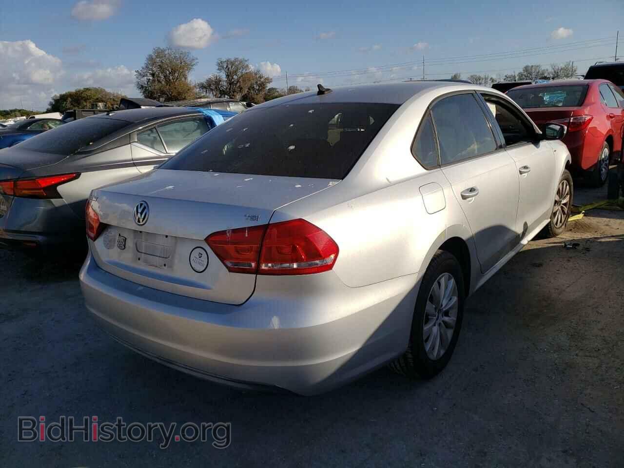2014 VOLKSWAGEN PASSAT - VIN: 1VWAT7A36EC084700 - Фото 4