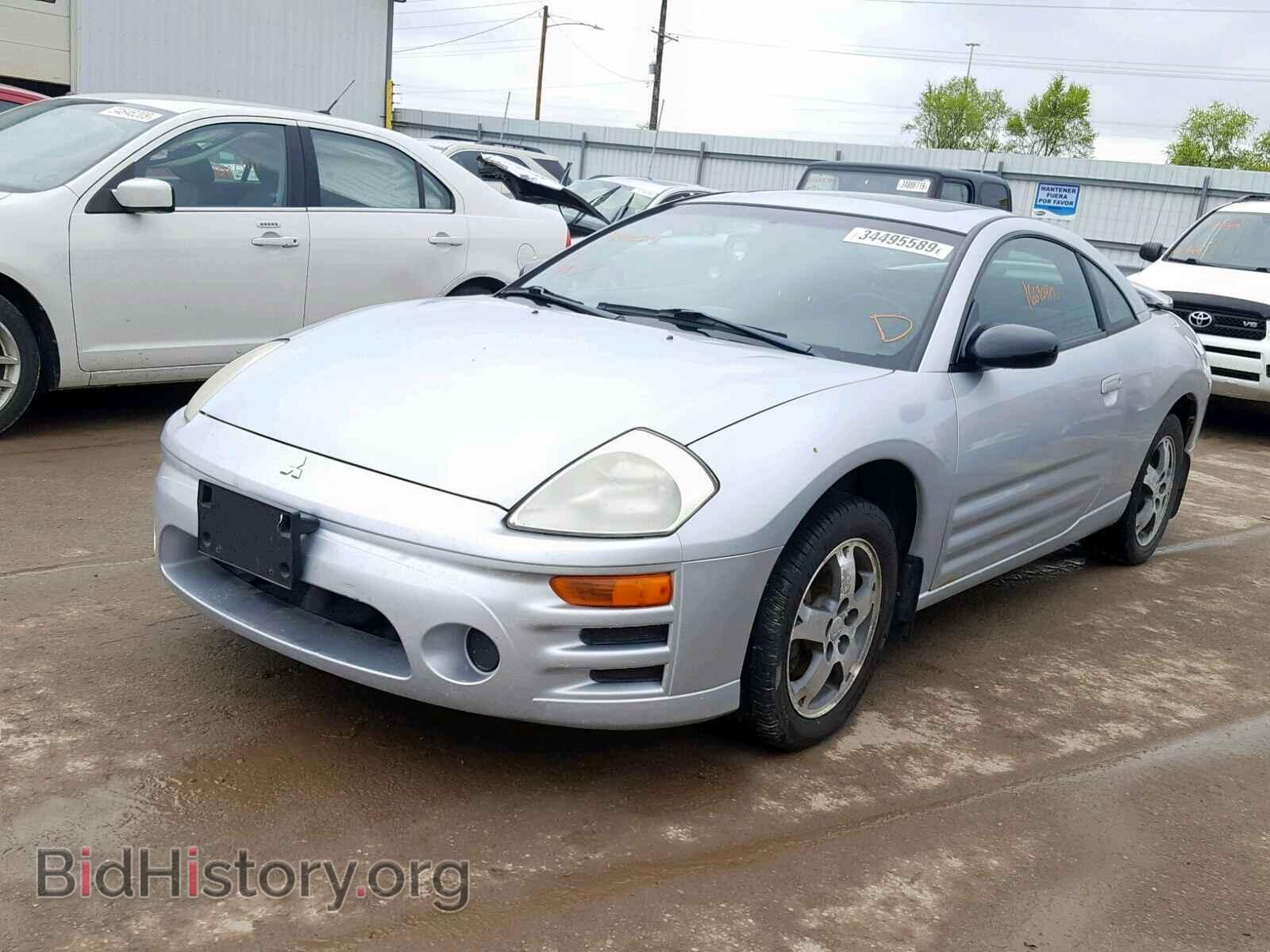 2004 MITSUBISHI ECLIPSE - VIN: 4A3AC44G64E055195 - Фото 2