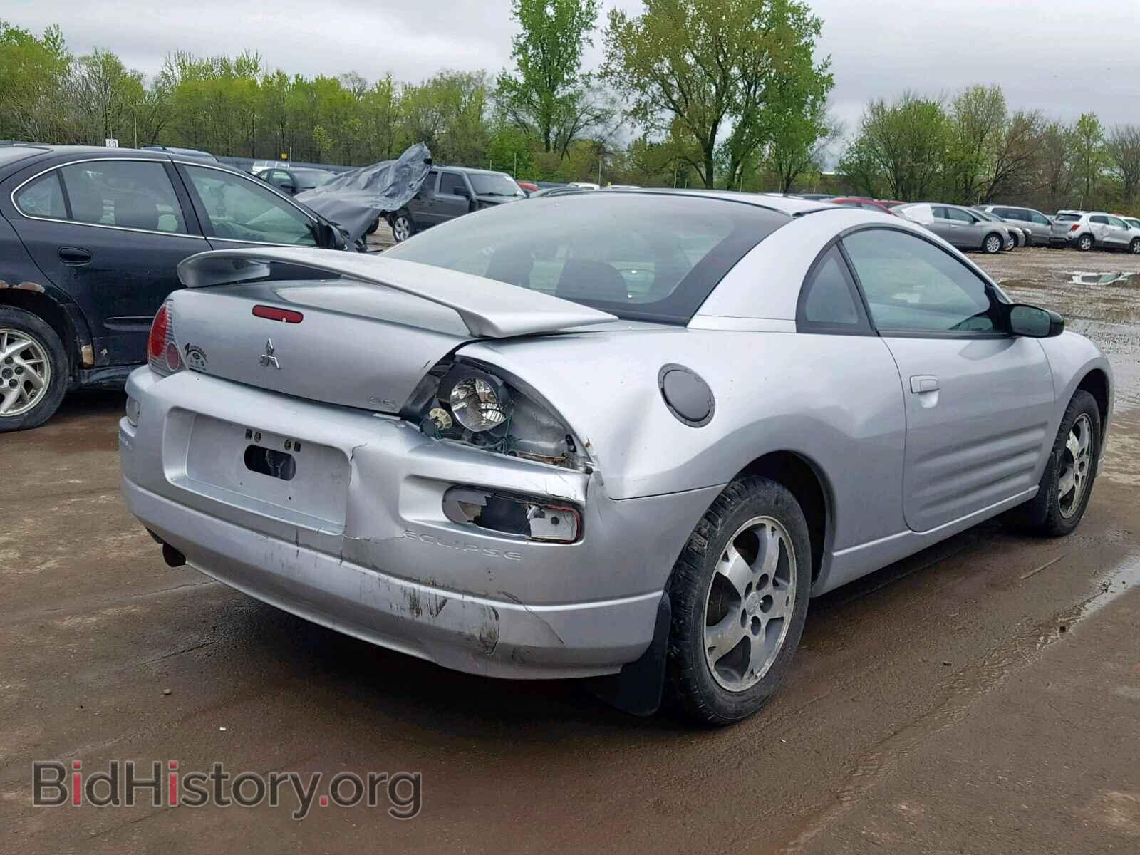 2004 MITSUBISHI ECLIPSE - VIN: 4A3AC44G64E055195 - Фото 4