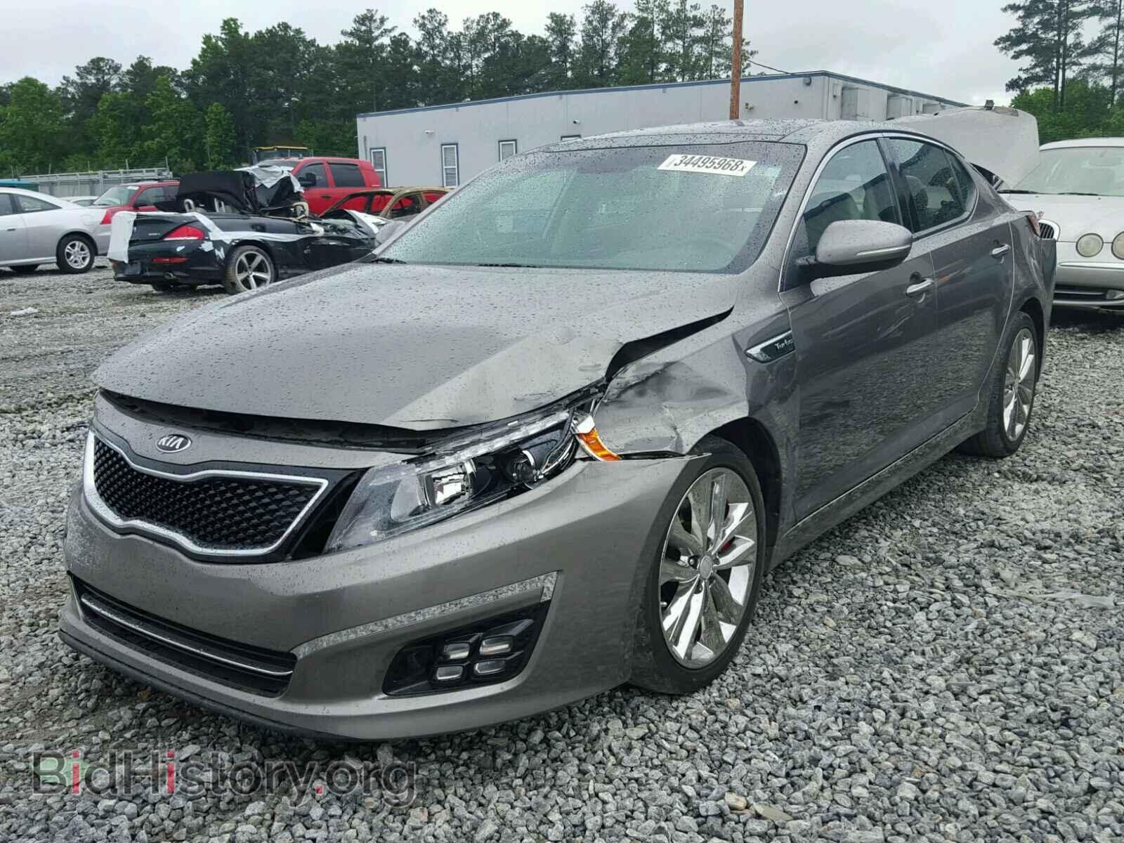 2014 KIA OPTIMA - VIN: 5XXGR4A60EG300965 - Фото 2