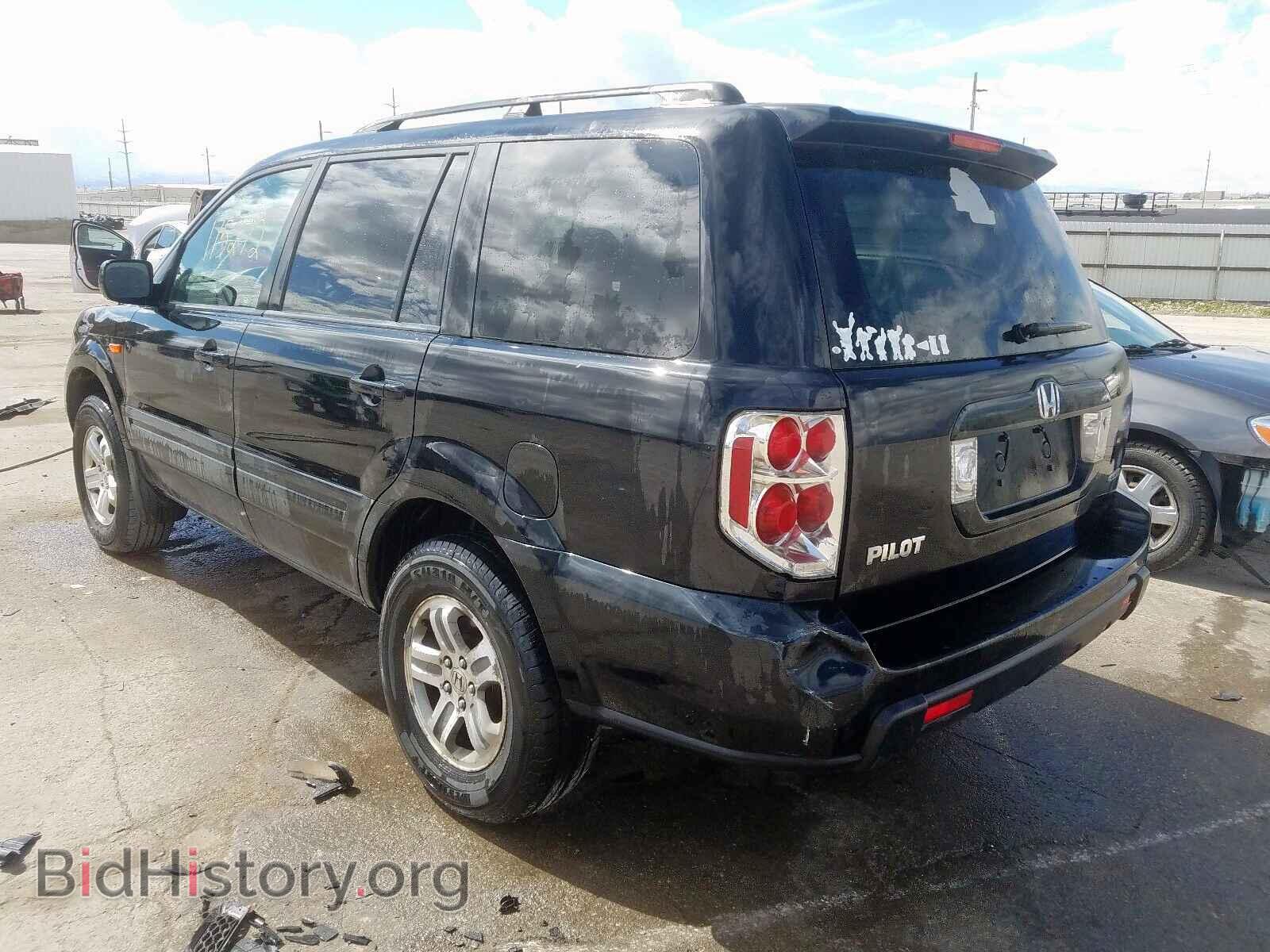 2008 HONDA PILOT - VIN: 5FNYF18258B050659 - Фото 3