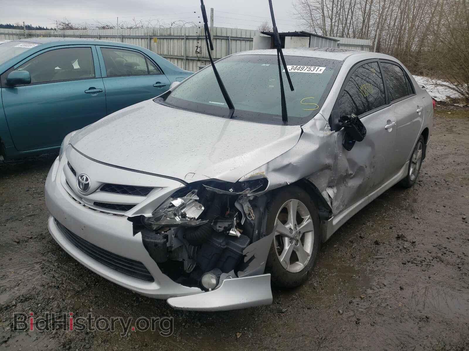 2012 TOYOTA COROLLA - VIN: 2T1BU4EE7CC881816 - Фото 2