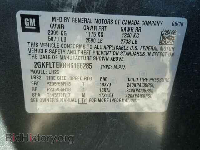 2017 GMC TERRAIN - VIN: 2GKFLTEK8H6166285 - Photo 10