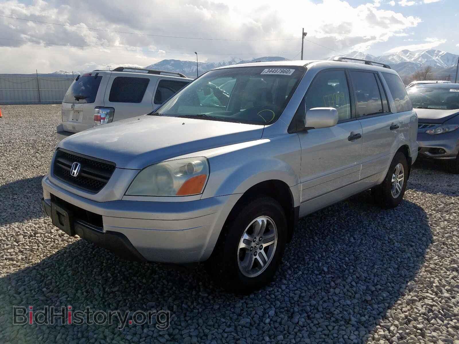 2005 HONDA PILOT - VIN: 2HKYF18545H539268 - Фото 2