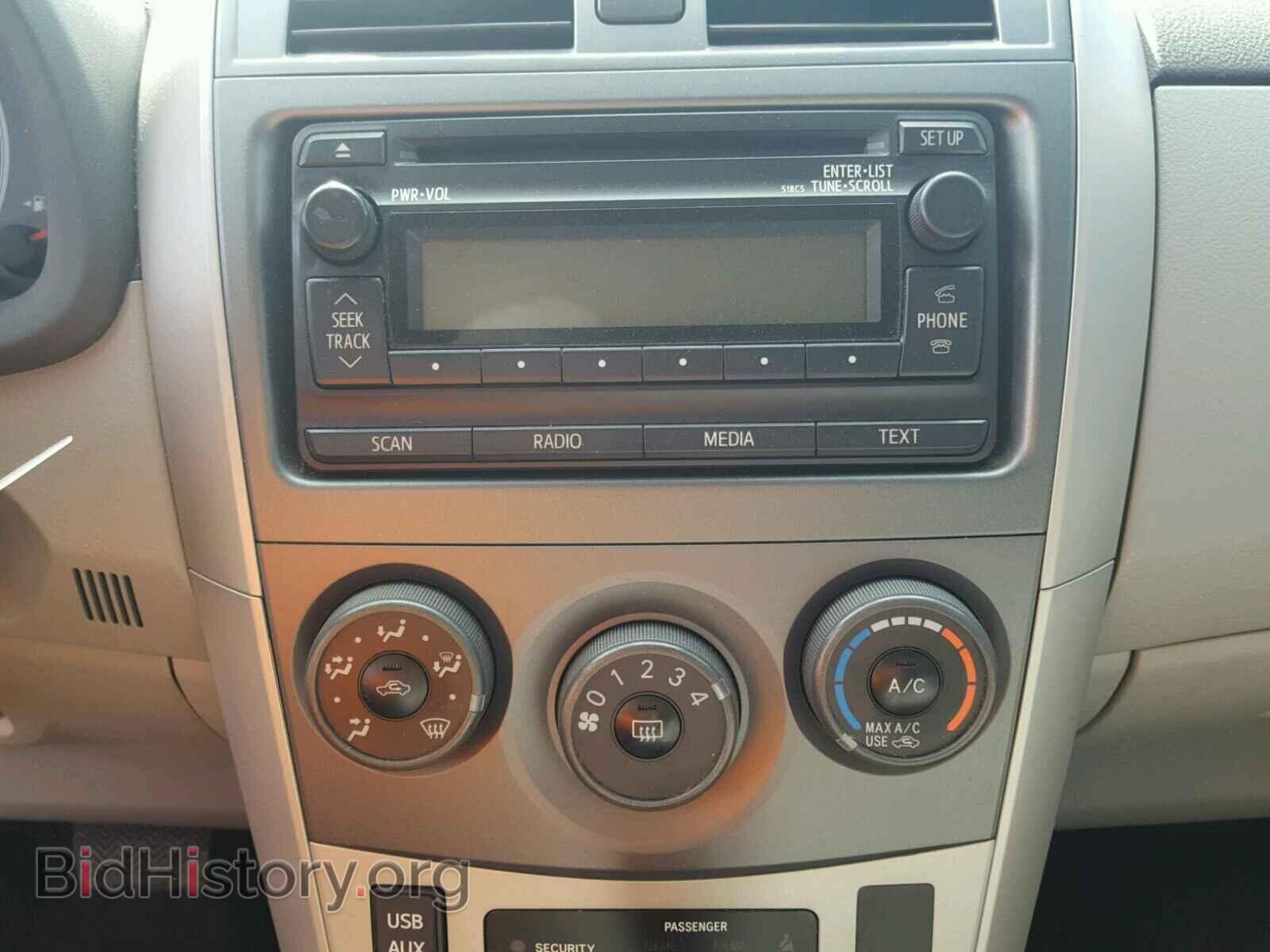 2012 TOYOTA COROLLA BA - VIN: 5YFBU4EEXCP051024 - Фото 9