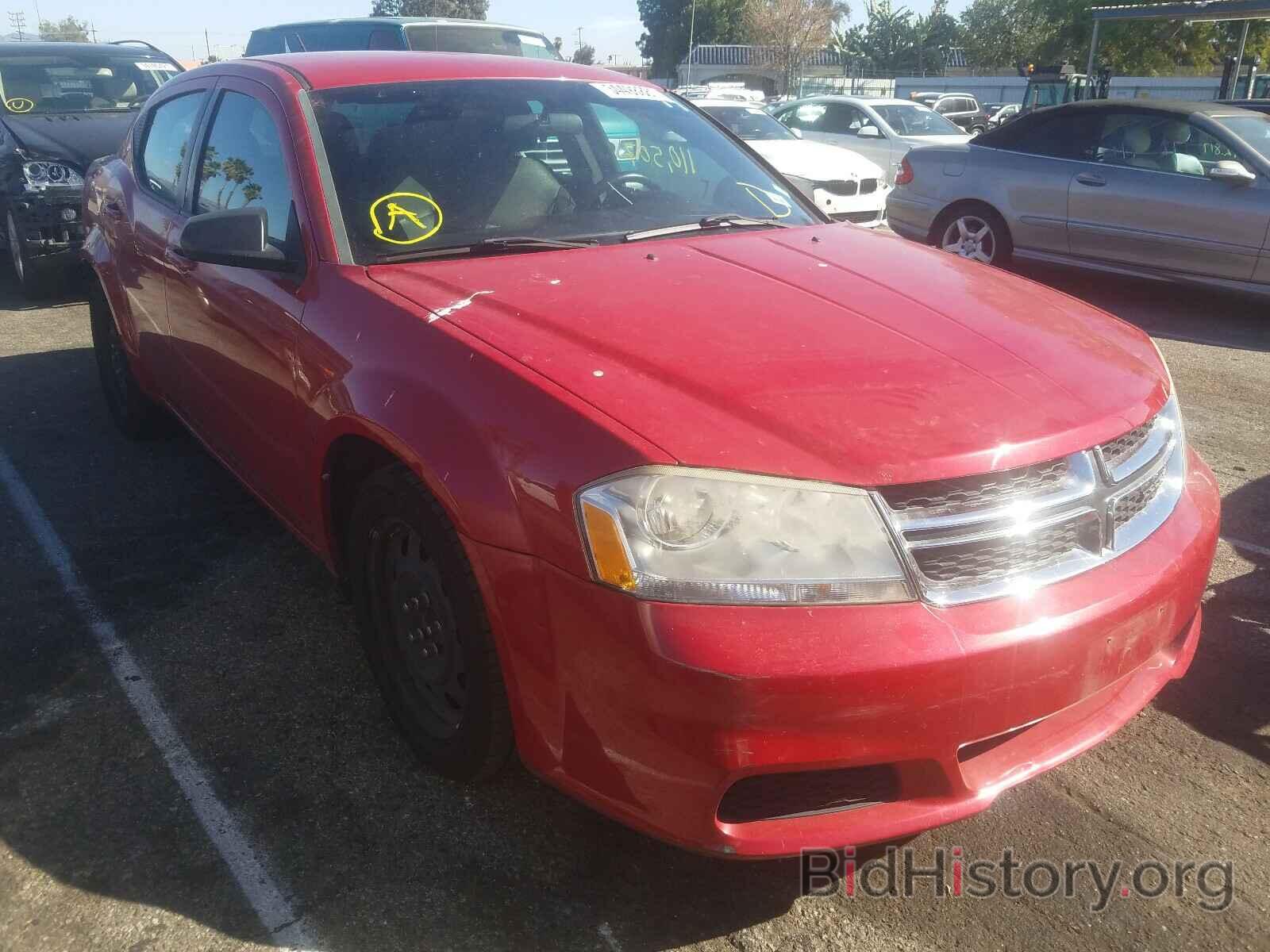 Photo 1C3CDZAG5DN756020 - DODGE AVENGER 2013