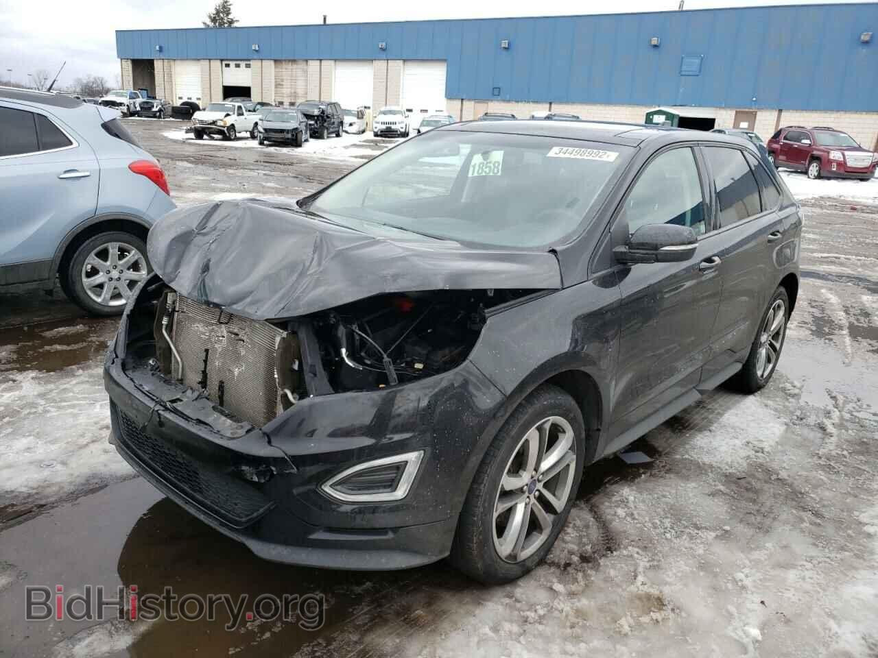 2016 FORD EDGE - VIN: 2FMPK4AP2GBB88777 - Фото 2