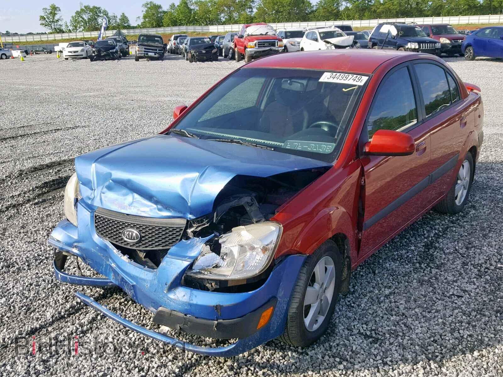 2009 KIA RIO BASE - VIN: KNADE223096519238 - Фото 2