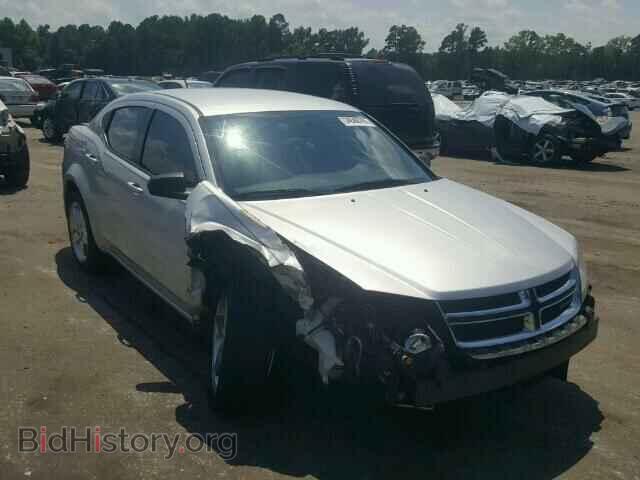 Фотография 1C3CDZAB9CN151288 - DODGE AVENGER 2012