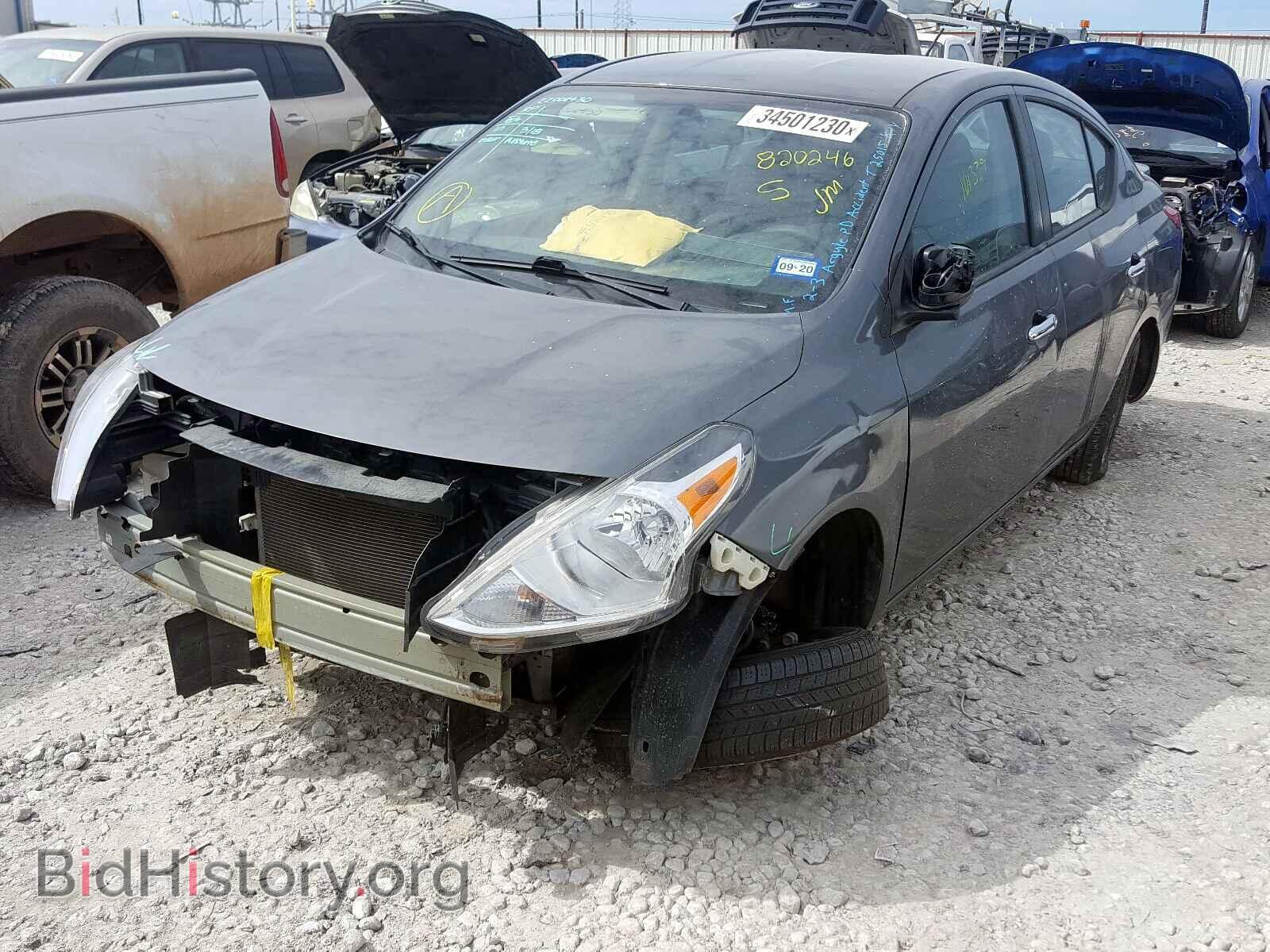 2016 NISSAN VERSA - VIN: 3N1CN7AP6GL820246 - Фото 2