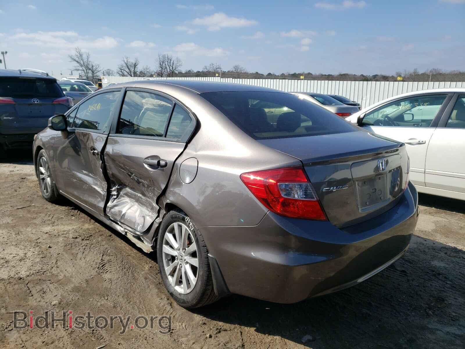 Photo 19XFB2F81CE027250 - HONDA CIVIC 2012