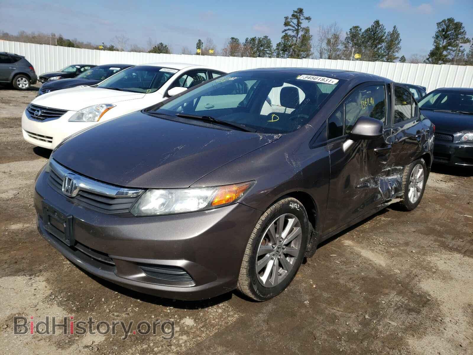 2012 HONDA CIVIC - VIN: 19XFB2F81CE027250 - Фото 2