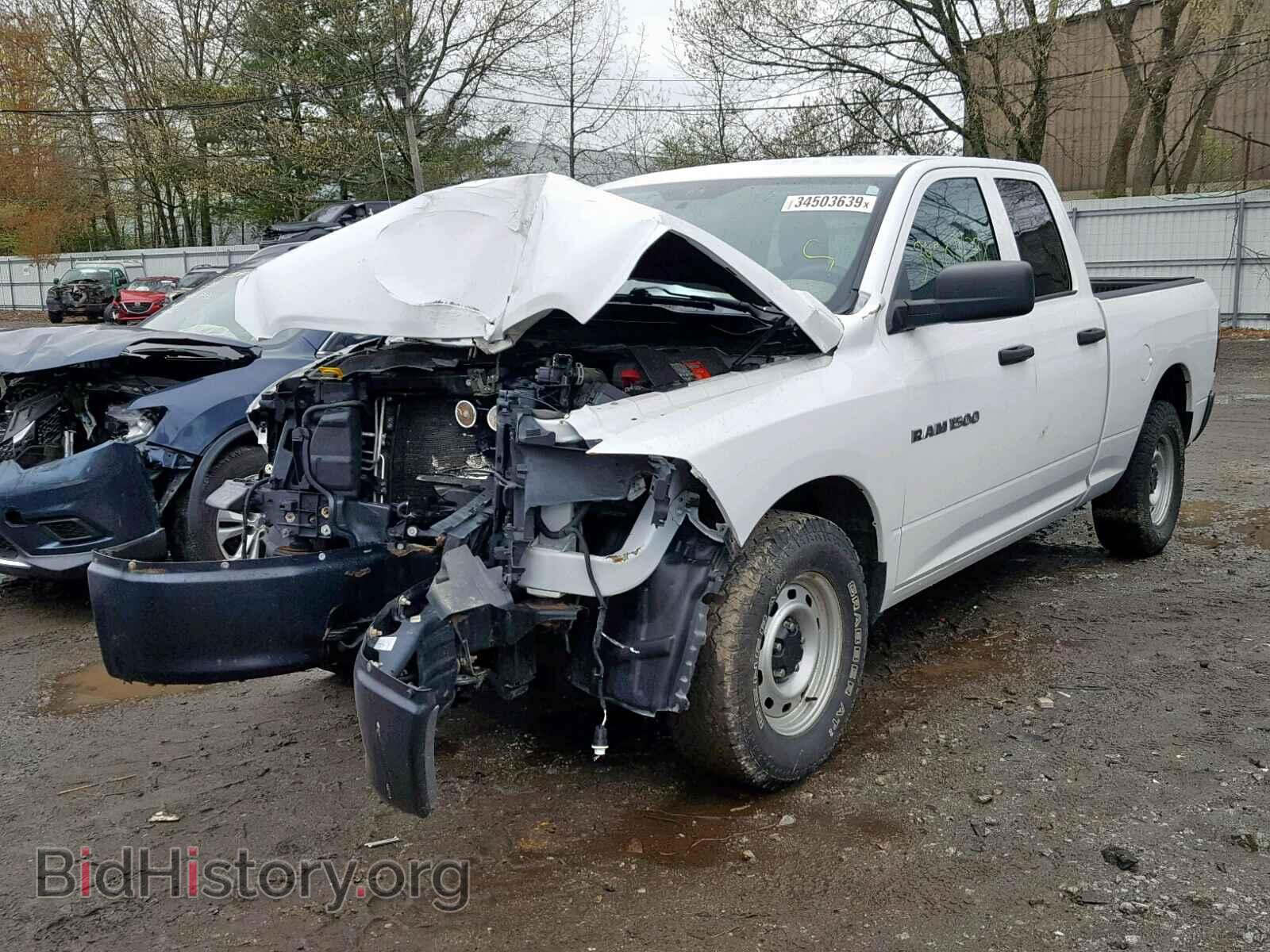 2012 DODGE RAM 1500 S - VIN: 1C6RD7FP0CS299644 - Фото 2