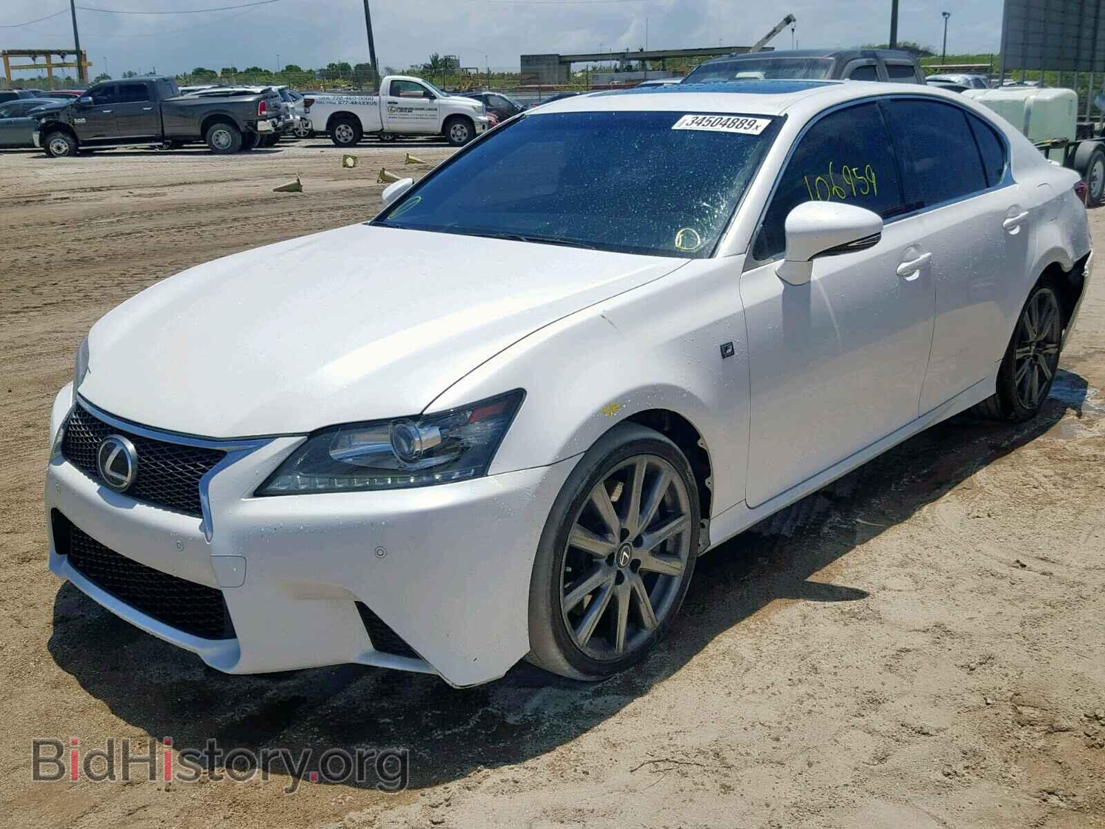2013 LEXUS GS350 - VIN: JTHBE1BL0D5017749 - Фото 2