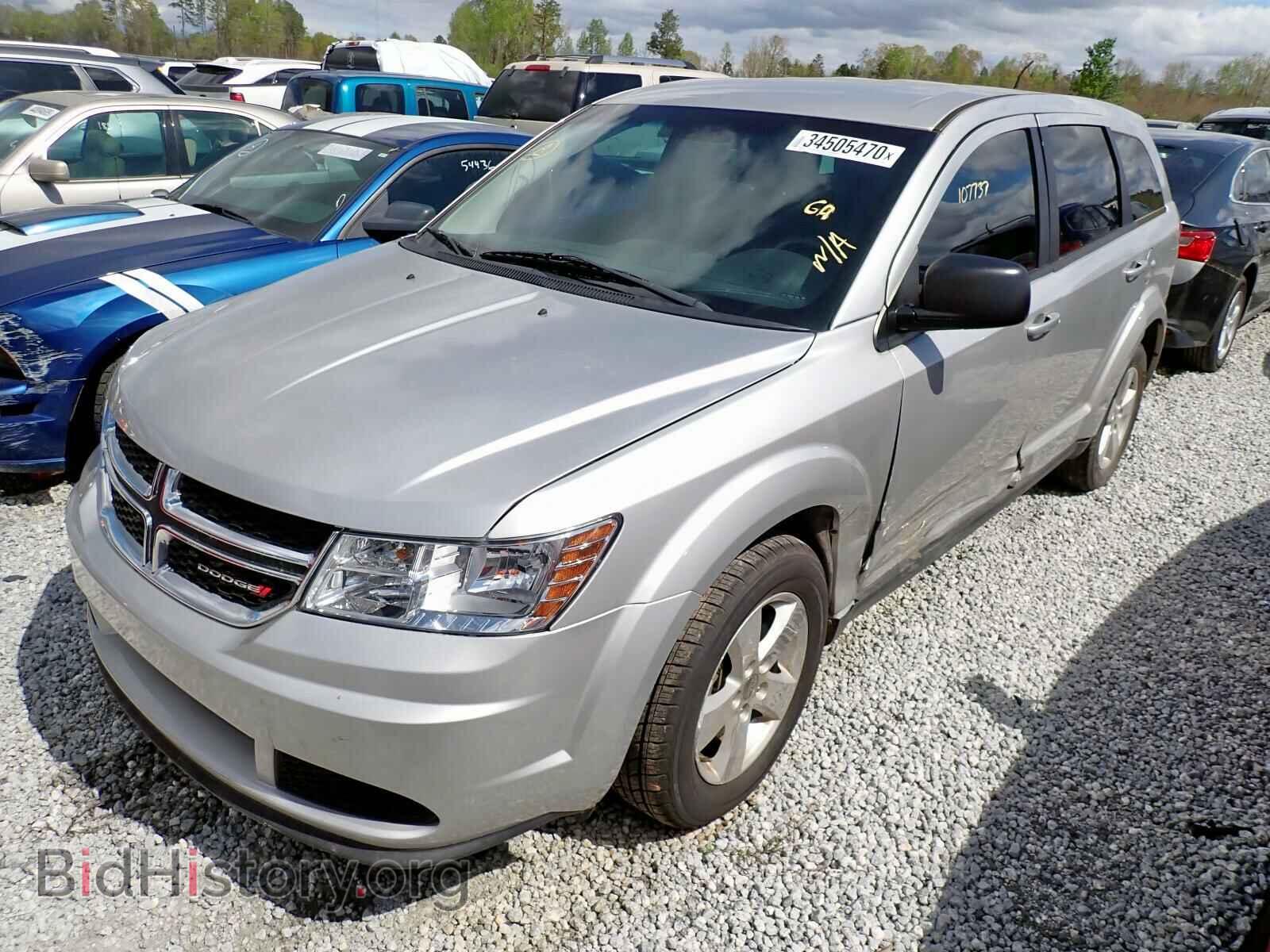 2013 DODGE JOURNEY - VIN: 3C4PDCAB8DT630913 - Фото 2