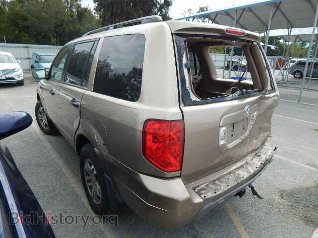 2005 HONDA PILOT - VIN: 5FNYF18565B005185 - Фото 3