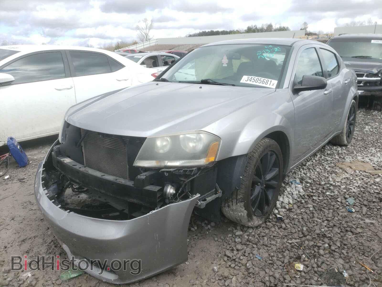2014 DODGE AVENGER - VIN: 1C3CDZAB6EN227343 - Фото 2