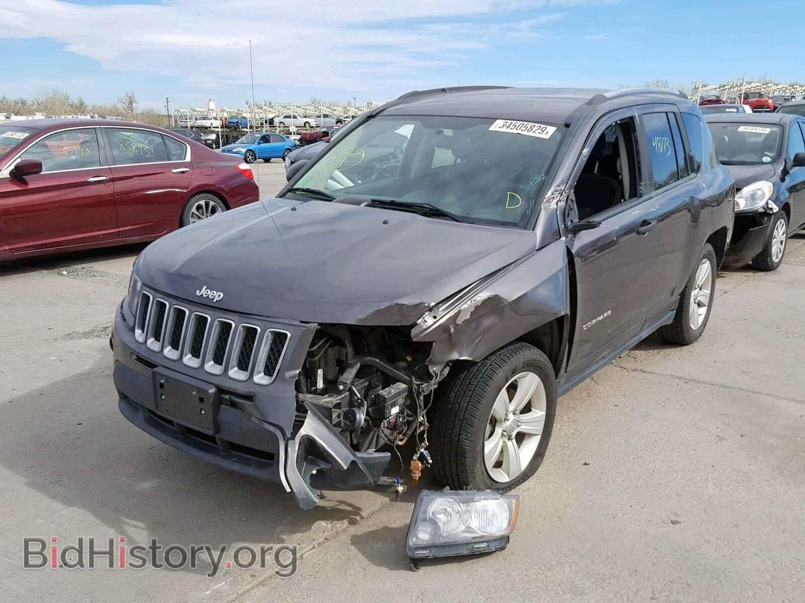 2014 JEEP COMPASS SP - VIN: 1C4NJDBBXED910277 - Фото 2