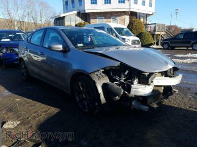 2015 Dodge DART Dart SE, серый — VIN 1C3CDFAA7FD375269, Copart