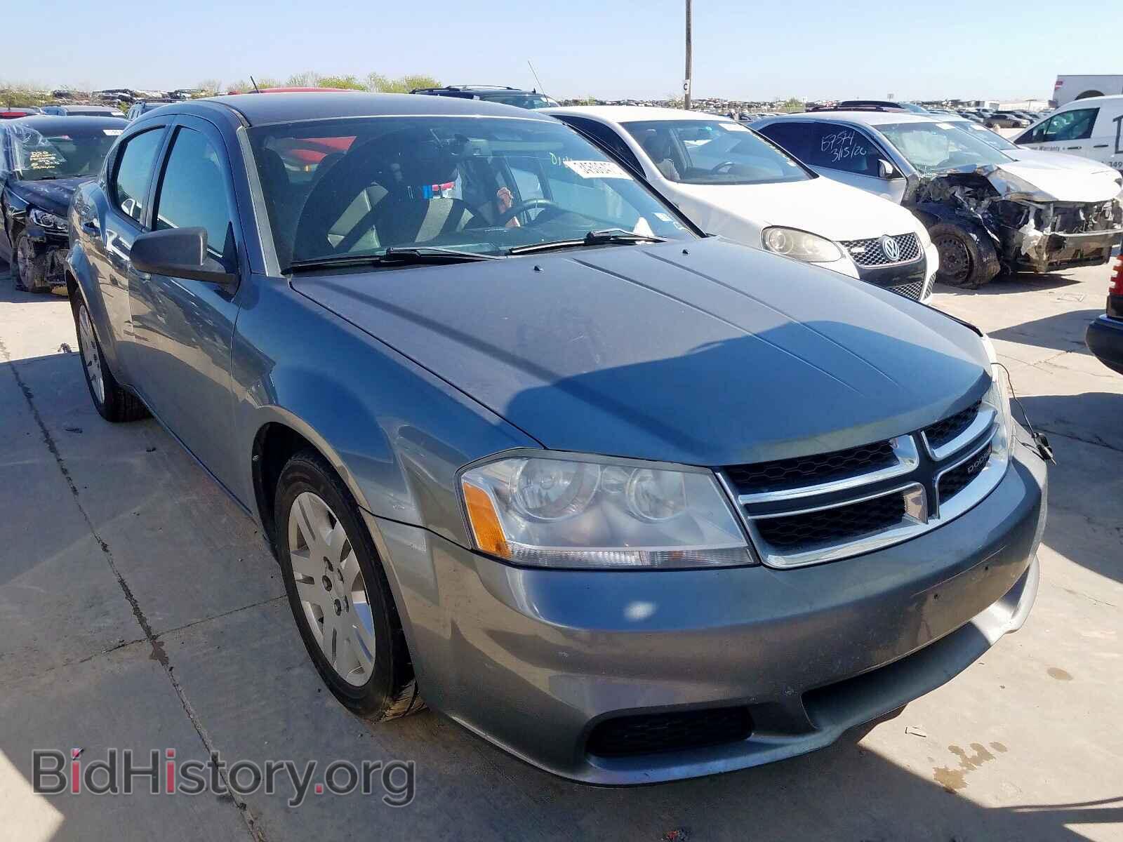Фотография 1C3CDZAB1DN757170 - DODGE AVENGER 2013