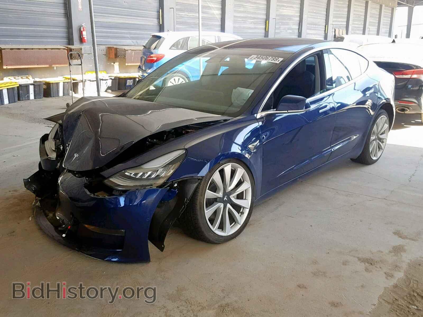 2018 TESLA MODEL 3 - VIN: 5YJ3E1EA8JF109475 - Photo 2
