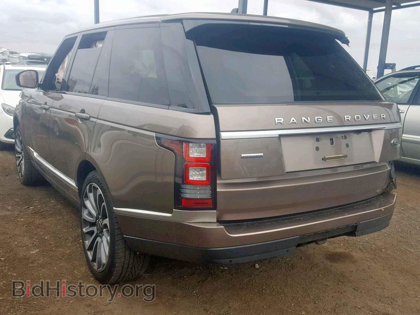2016 LAND ROVER RANGE ROVE - VIN: SALGS2EF5GA287057 - Photo 3
