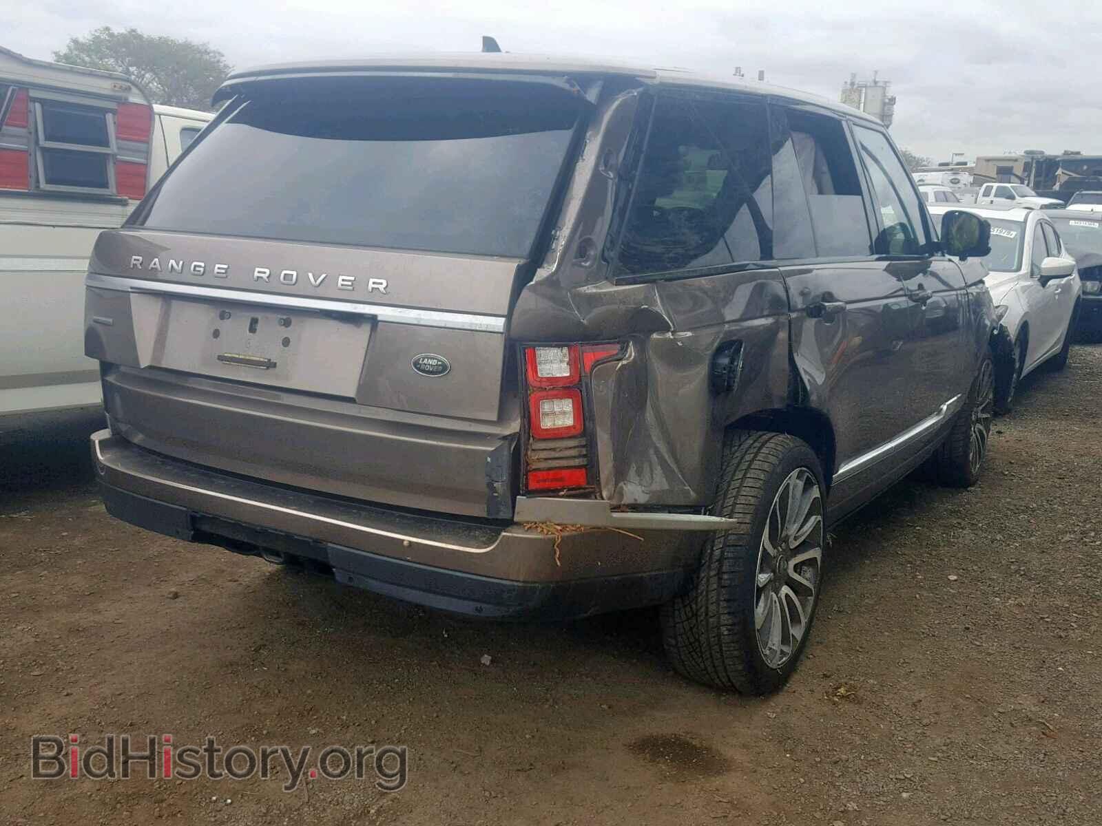 2016 LAND ROVER RANGE ROVE - VIN: SALGS2EF5GA287057 - Photo 4