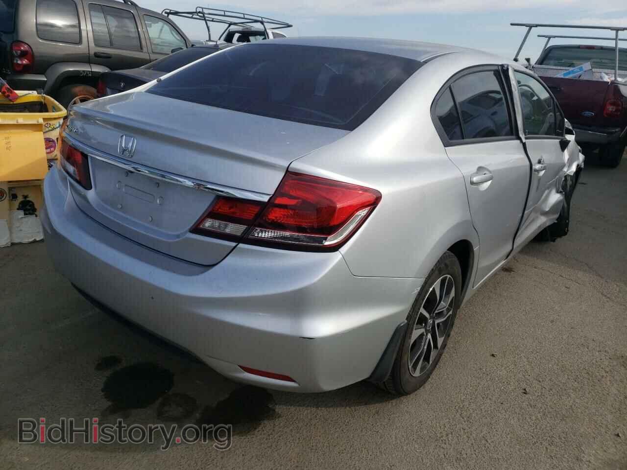2014 HONDA CIVIC - VIN: 19XFB2F82EE258791 - Фото 4