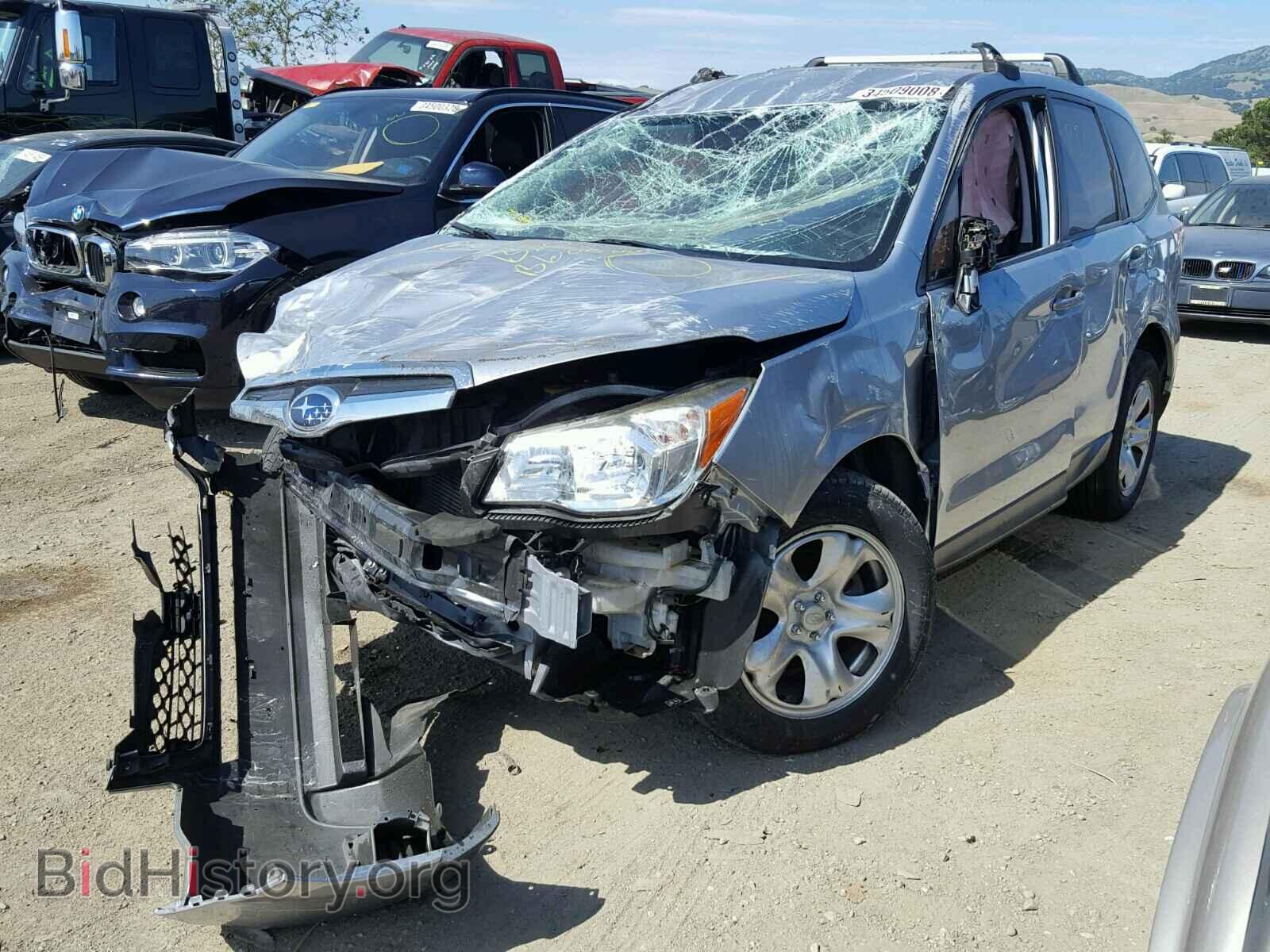 2014 SUBARU FORESTER - VIN: JF2SJAAC1EH480211 - Фото 2