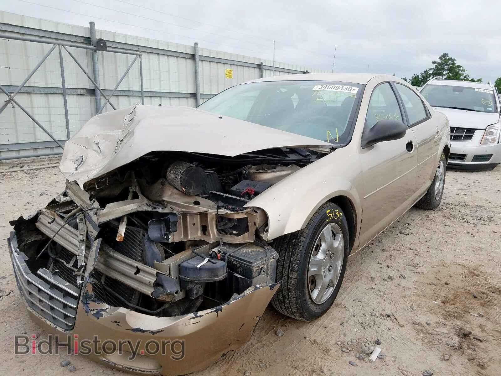 2004 CHRYSLER SEBRING - VIN: 1C3EL46X44N288322 - Фото 2