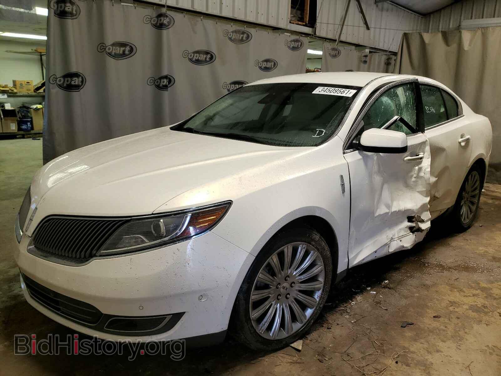 2013 LINCOLN MKS - VIN: 1LNHL9DK0DG602934 - Фото 2