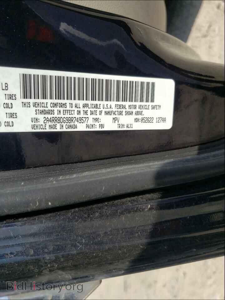2011 CHRYSLER MINIVAN - VIN: 2A4RR8DG9BR749577 - Фото 10