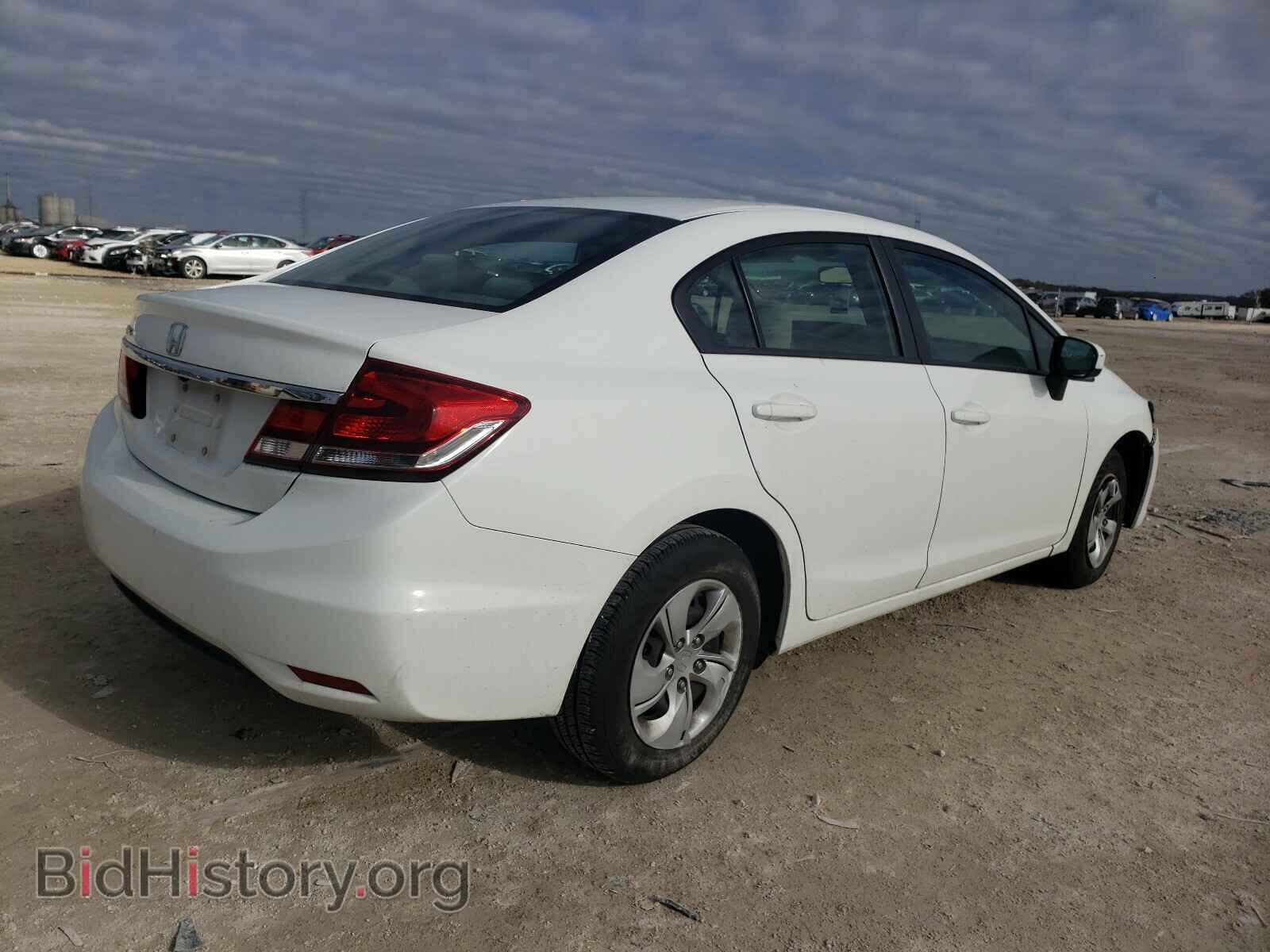 2014 HONDA CIVIC - VIN: 2HGFB2F55EH515227 - Фото 4