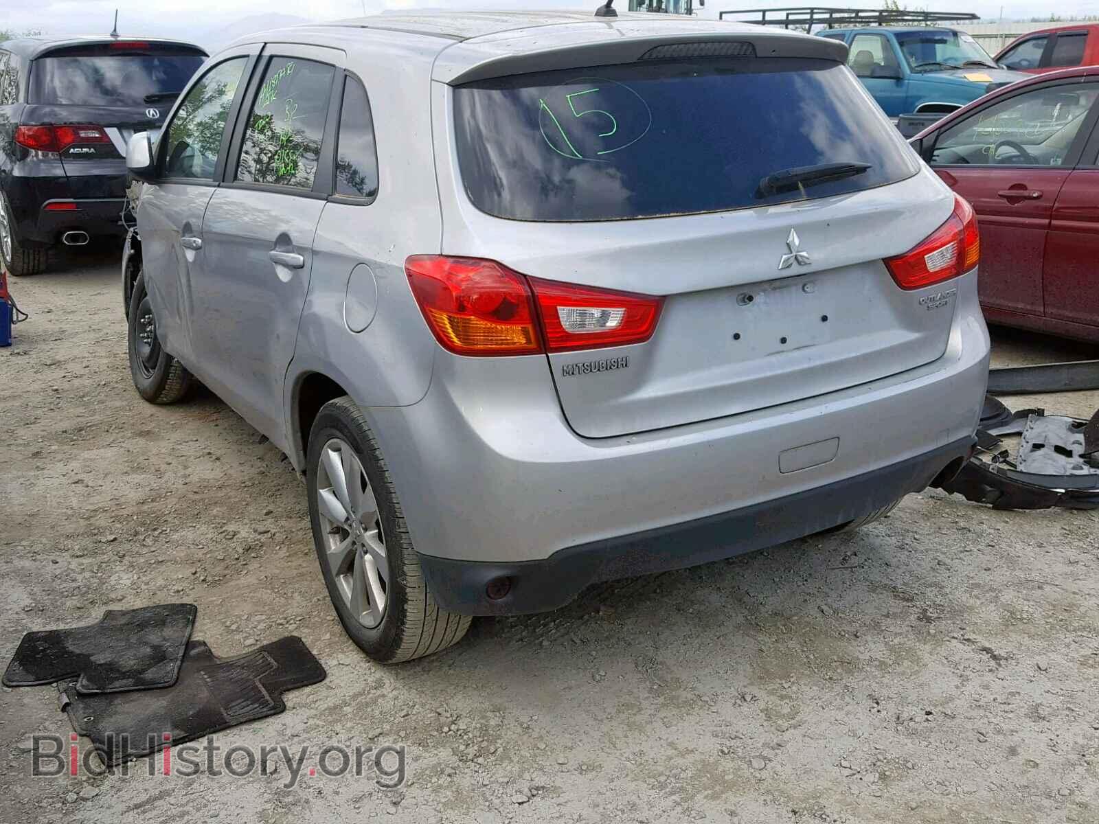 2015 MITSUBISHI OUTLANDER - VIN: 4A4AP3AU3FE033419 - Фото 3
