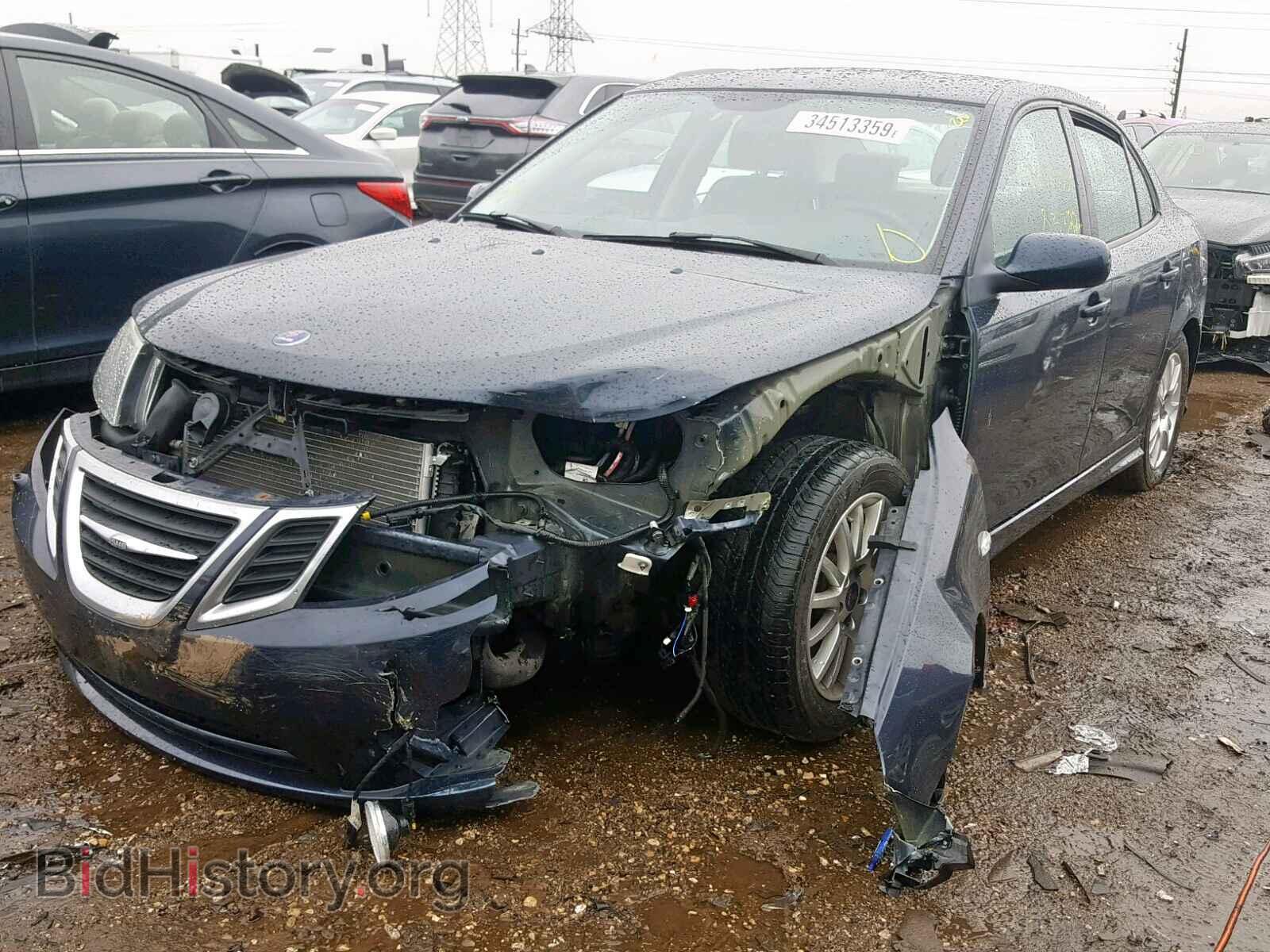 2008 SAAB 9 3 - VIN: YS3FB49Y781140078 - Фото 2