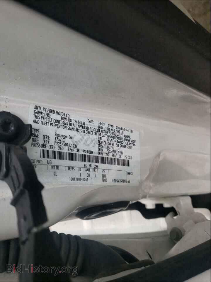 2013 FORD CMAX - VIN: 1FADP5AU2DL511716 - Фото 10