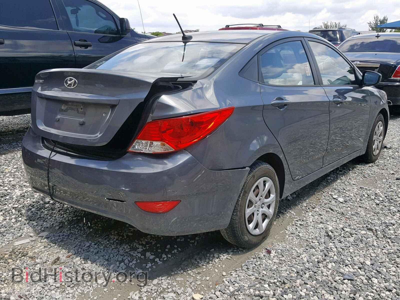 2013 HYUNDAI ACCENT - VIN: KMHCT4AE0DU403816 - Фото 4
