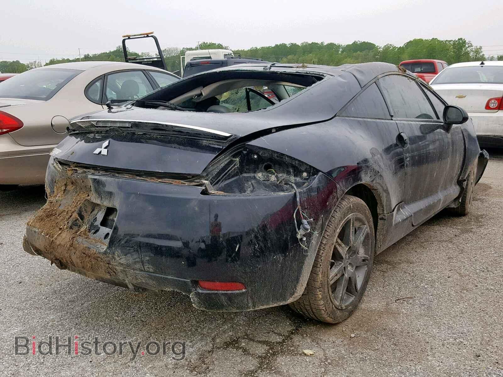 2007 MITSUBISHI ECLIPSE - VIN: 4A3AK34T27E007076 - Фото 4