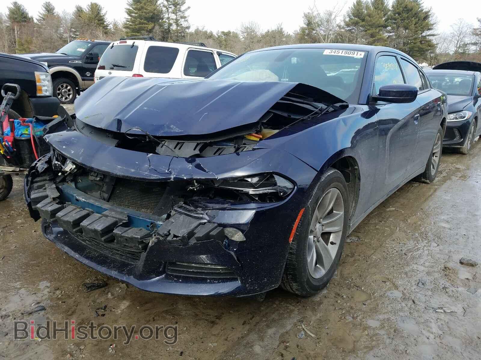 2015 DODGE CHARGER - VIN: 2C3CDXHG3FH856400 - Фото 2